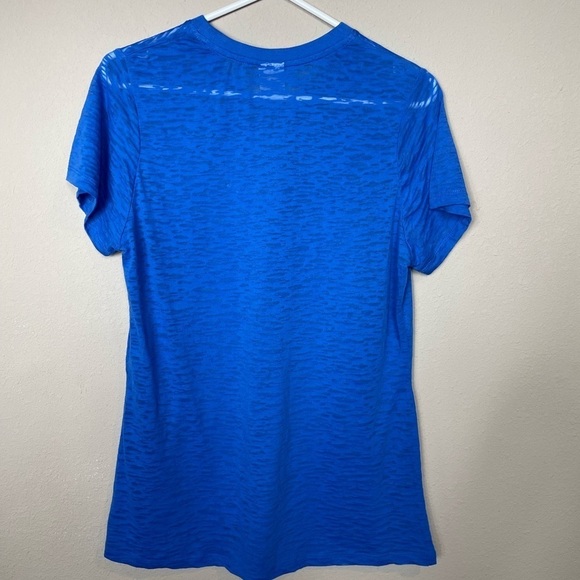 Kansas Jayhawks KU NCAA Women's Creative Apparel burnout short sleeve, sz L, NWT - Picture 6 of 6